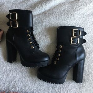 Black going out boots